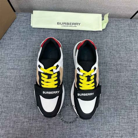 fake burberry sneakers|burberry sneakers men price.